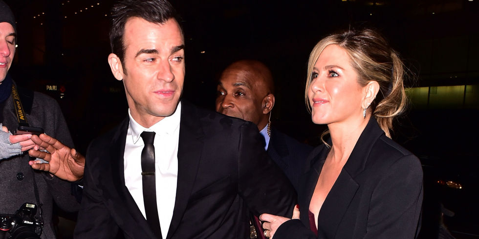 Justin Theroux Reveals What His Favourite Jennifer Aniston Movie Is Jennifer Aniston And Justin Theroux In Nyc