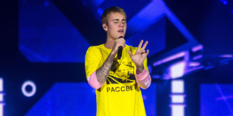 Justin Bieber, London O2 concert, October 2016