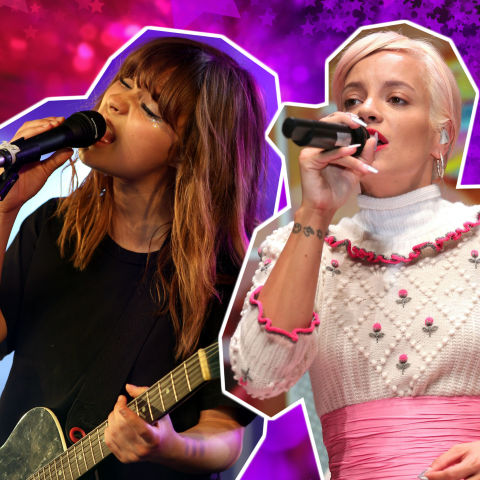 Ellie Goulding, Gabrielle Aplin, Lily Allen