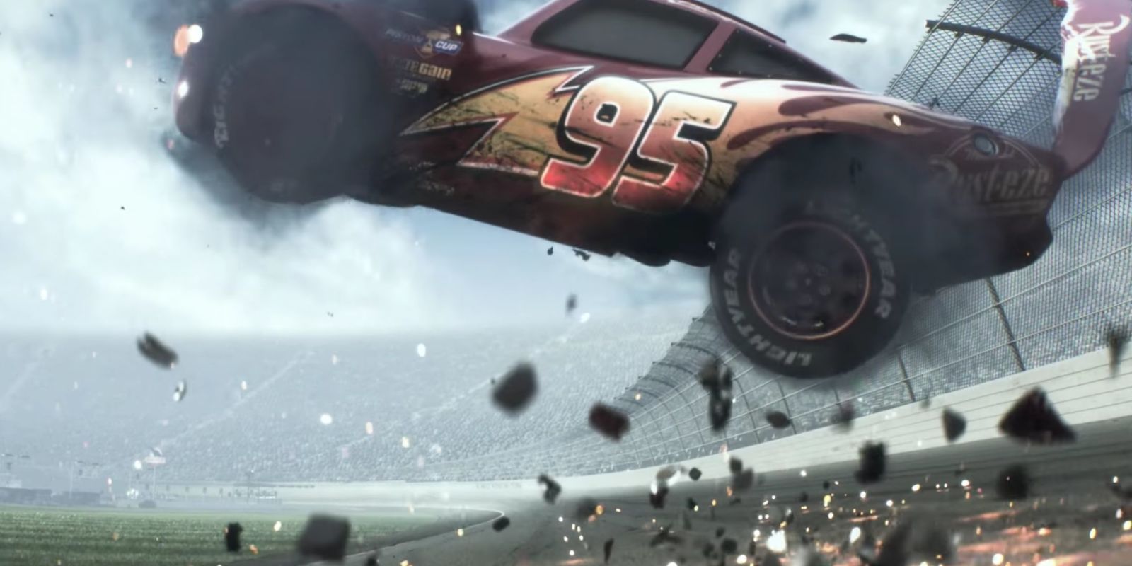 Lightning Mcqueen Crashing In Cars Three Lightning Mcqueen Crashing In Cars Three