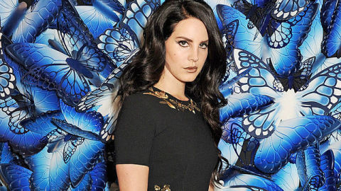 LONDON, ENGLAND - FEBRUARY 17: (EMBARGOED FOR PUBLICATION IN UK TABLOID NEWSPAPERS UNTIL 48 HOURS AFTER CREATE DATE AND TIME. MANDATORY CREDIT PHOTO BY DAVE M. BENETT/GETTY IMAGES REQUIRED) Lana Del Rey attends the Mulberry Autumn Winter 2013 show during London Fashion Week at Claridge's Hotel on February 17, 2013 in London, England.