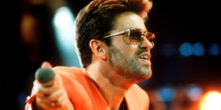 George Michael at the Freddie Mercury Tribute Concert, 1992