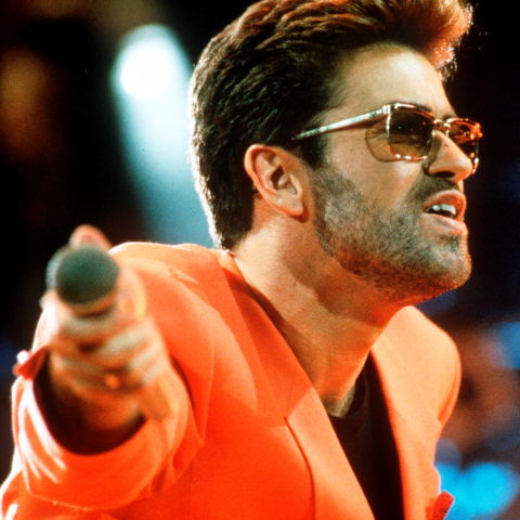 George Michael at the Freddie Mercury Tribute Concert, 1992