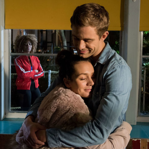 Nathan Nightingale organises a film night for Cleo McQueen in Hollyoaks