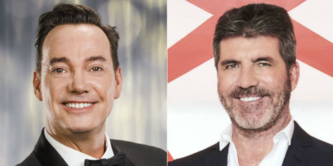 Craig Revel Horwood/Simon Cowell side-by-side