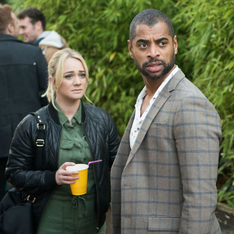 Leela Lomax, Louis Loveday and Simone Loveday in Hollyoaks`