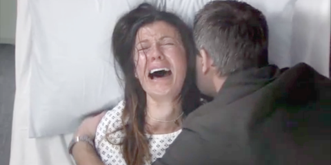 Michelle Connor and Steve McDonald lose their baby in Coronation Street