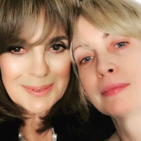 Lysette Anthony Instagram picture of her and Linda Gray