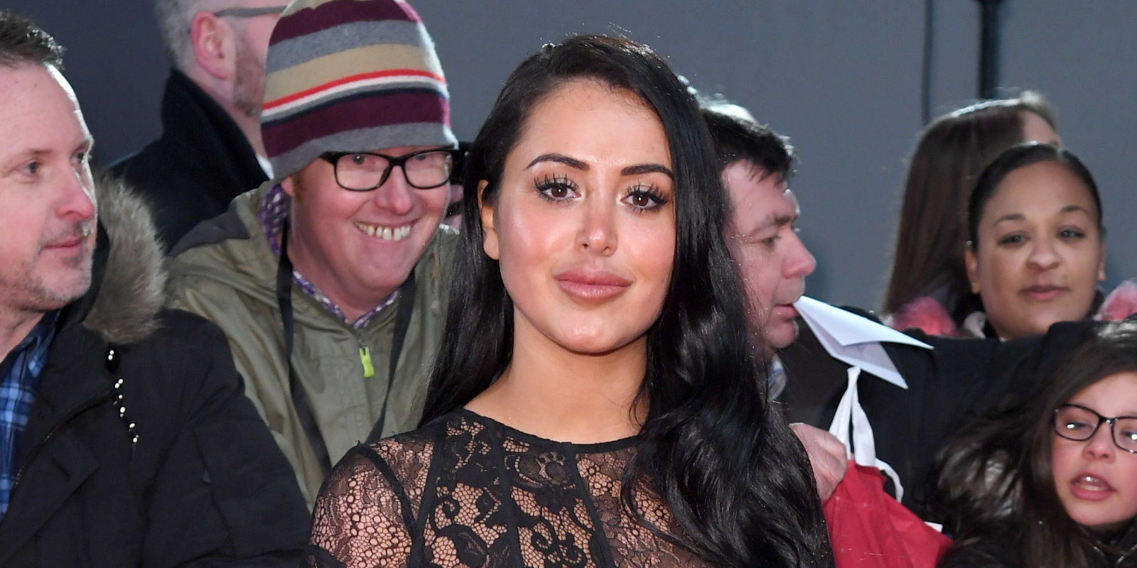 Did Marnie Simpson go completely naked to the National TV Awards last night?!