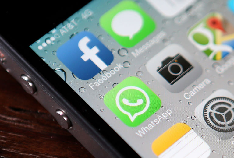 WhatsApp generic on an iPhone