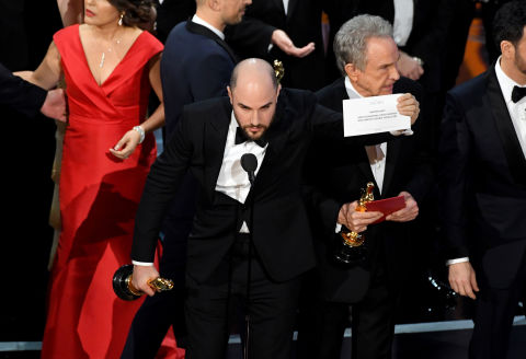 La La Land given Best Picture by mistake, Moonlight wins Best Picture, Oscars