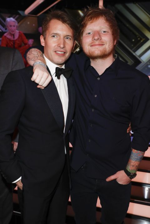 James Blunt and Ed Sheeran