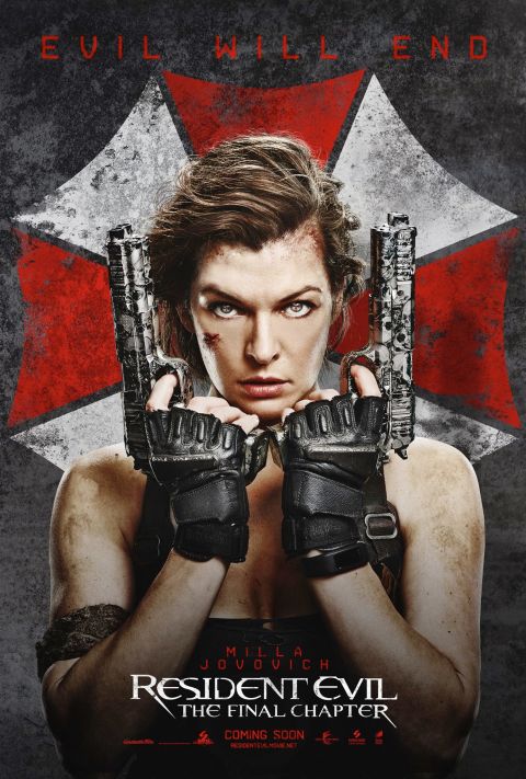 Resident Evil The Final Chapter Poster Resident Evil The Final Chapter Poster