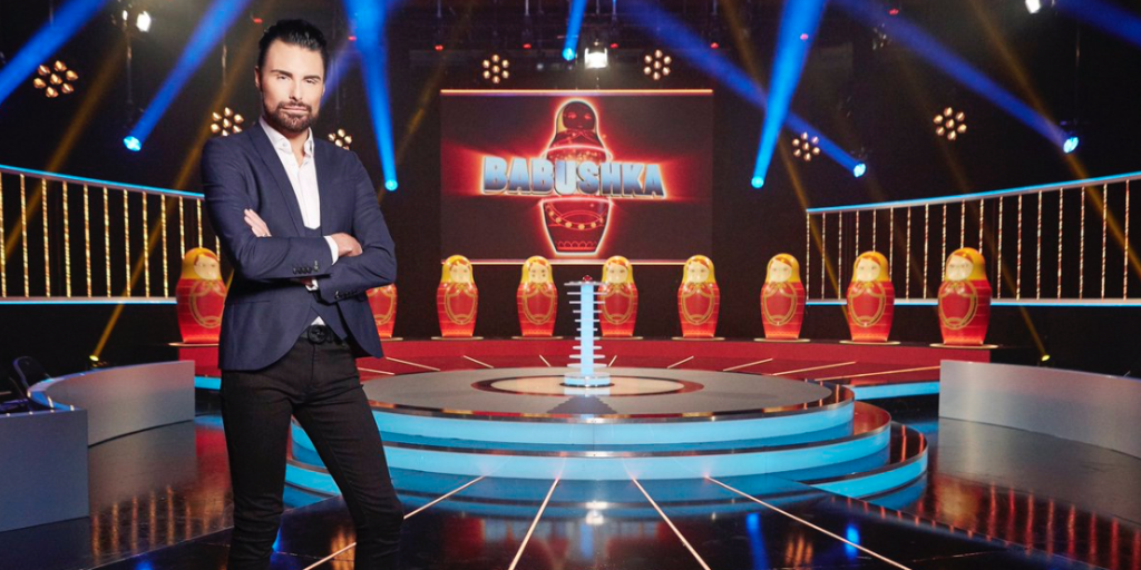Rylan reveals first look at Russian dollthemed gameshow
