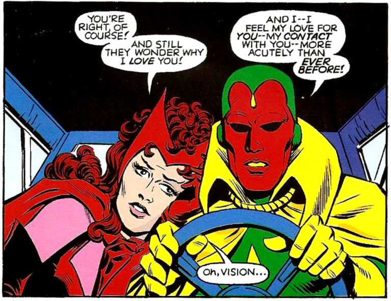 Scarlet Witch And Vision Romance Scarlet Witch And Vision Romance