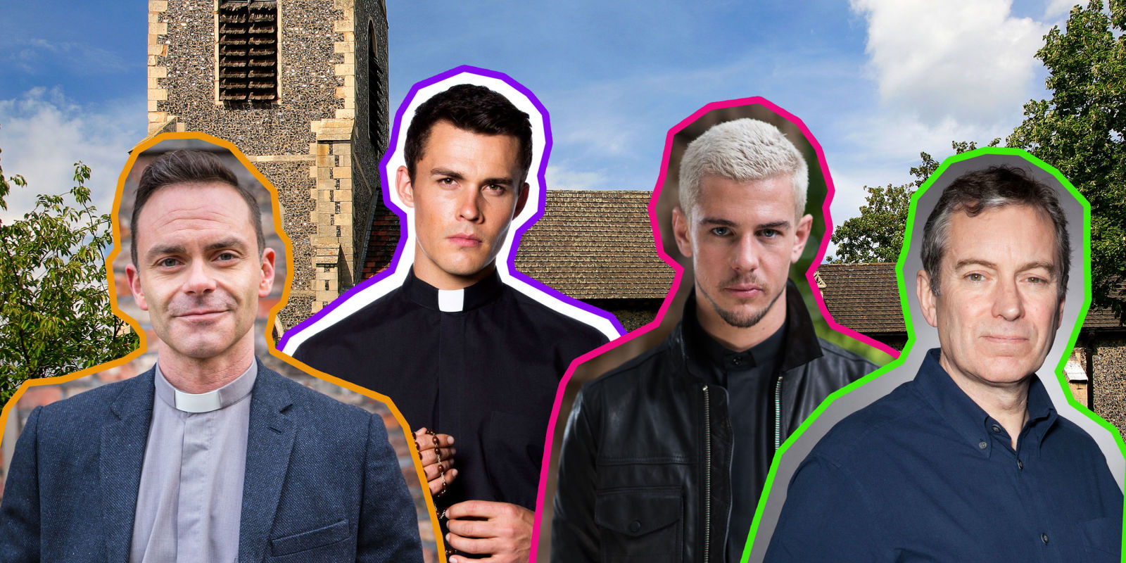 The sauciest vicars in soap