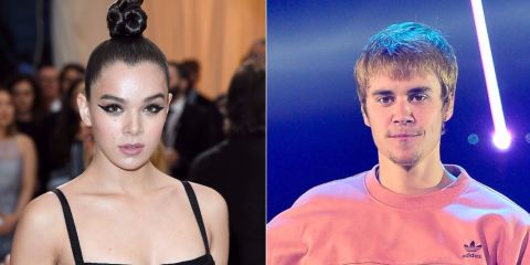 Hailee Steinfeld and Justin Bieber