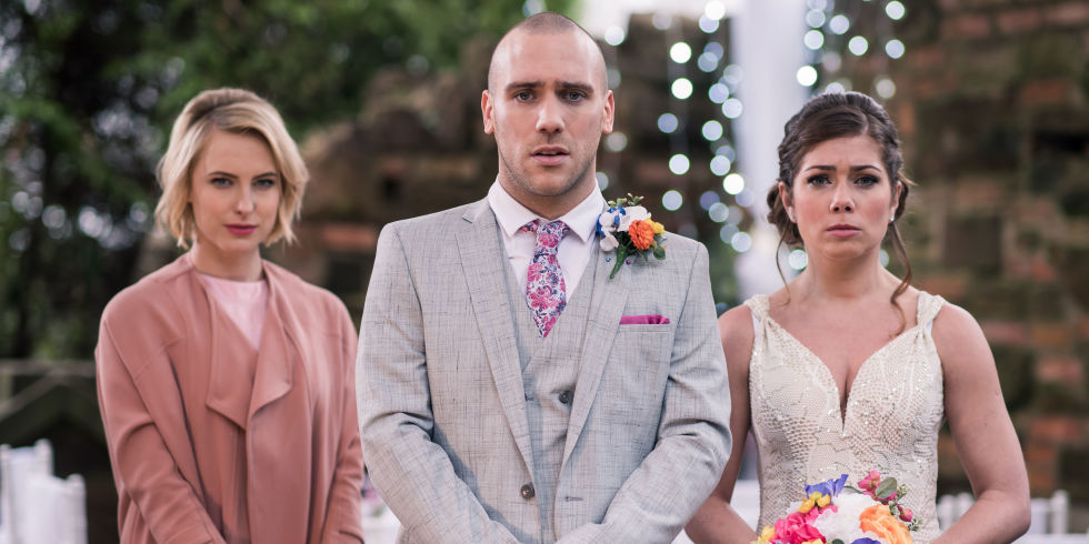 Hollyoaks Spoilers Maxine Publicly Brands Adam A Cheat In Huge Maxine Minniver And Adam Donovan S Wedding Day In Hollyoaks