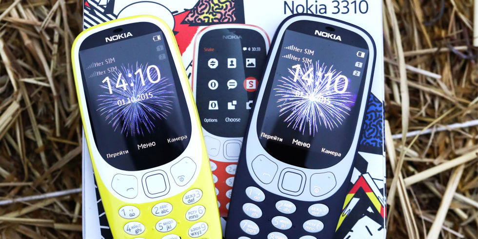 Nokia 3310 relaunched
