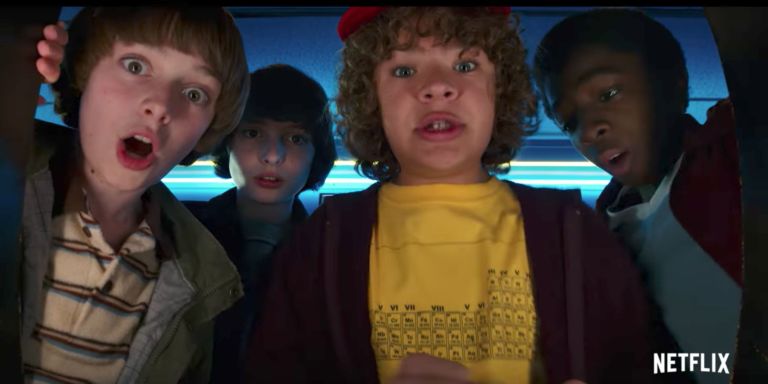 Watch Stranger Things kids scream in fear after getting Watch Stranger Things kids scream in fear after getting