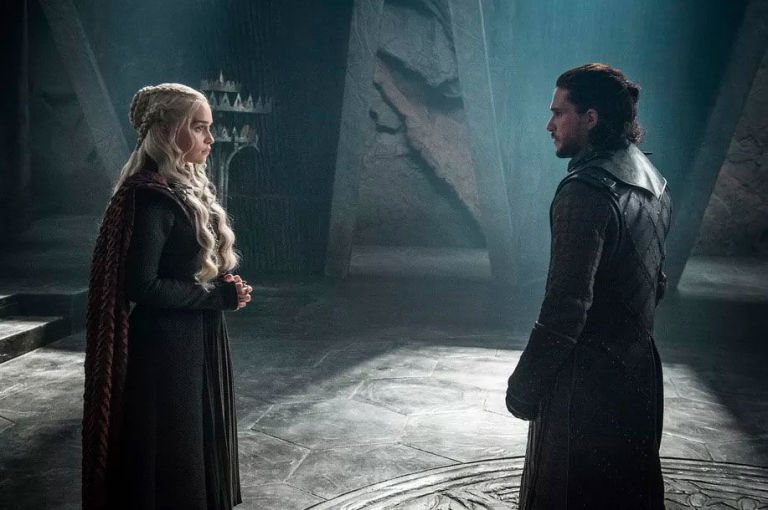 Jon Snow, Danaerys, Emilia Fox, Kit Harrington, Game of Thrones, Season 7