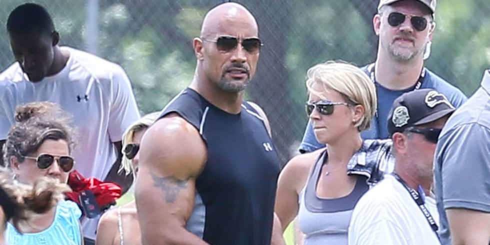 dwayne u0027the rock u0027 johnson replaces iconic bull tattoo with a huge dwayne u0027the rock u0027 johnson replaces iconic bull tattoo with a huge