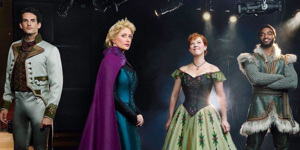 Frozen's Broadway cast look dazzling in firstlook photo