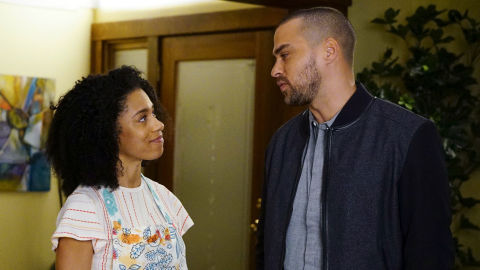Jesse Williams, Kelly McCreary, Maggie and Jackson, Grey's Anatomy