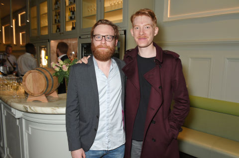 Brian and Domhnall Gleeson