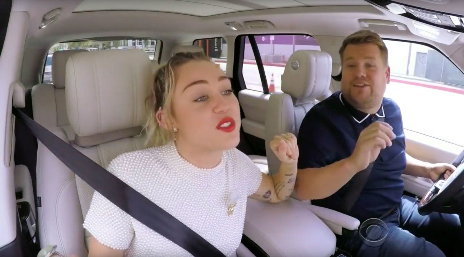 Watch Miley Cyrus on James Corden's Carpool Karaoke