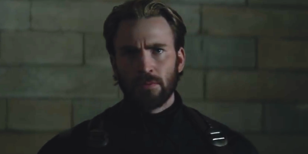 Chris Evans As Steve Rogers In Avengers Infinity War Chris Evans As Steve Rogers In Avengers Infinity War