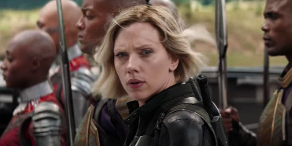 Black Widow S Green Avengers Infinity War Costume What Up With Black Widow S Green Avengers Infinity War Costume What Up With Scarlett Johansson New Suit