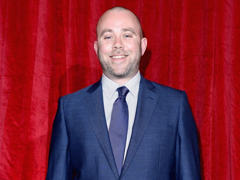 Emmerdale producer Iain Macleod at the British Soap Awards in 2016