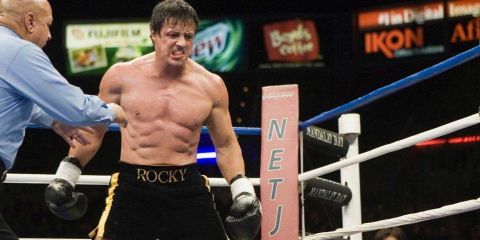 Before he resurrected his First Blood character in a fourth film using the single title Rambo, Stallone went the other way by calling his sixth Rocky flick Rocky Balboa in 2006. Addddrrriiiaaaannnne!