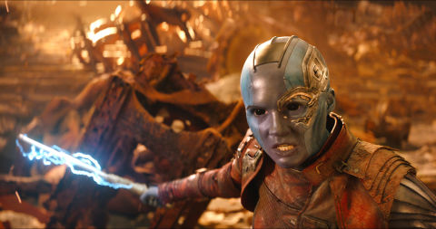 Karen Gillan, Nebula, Avengers Infinity War