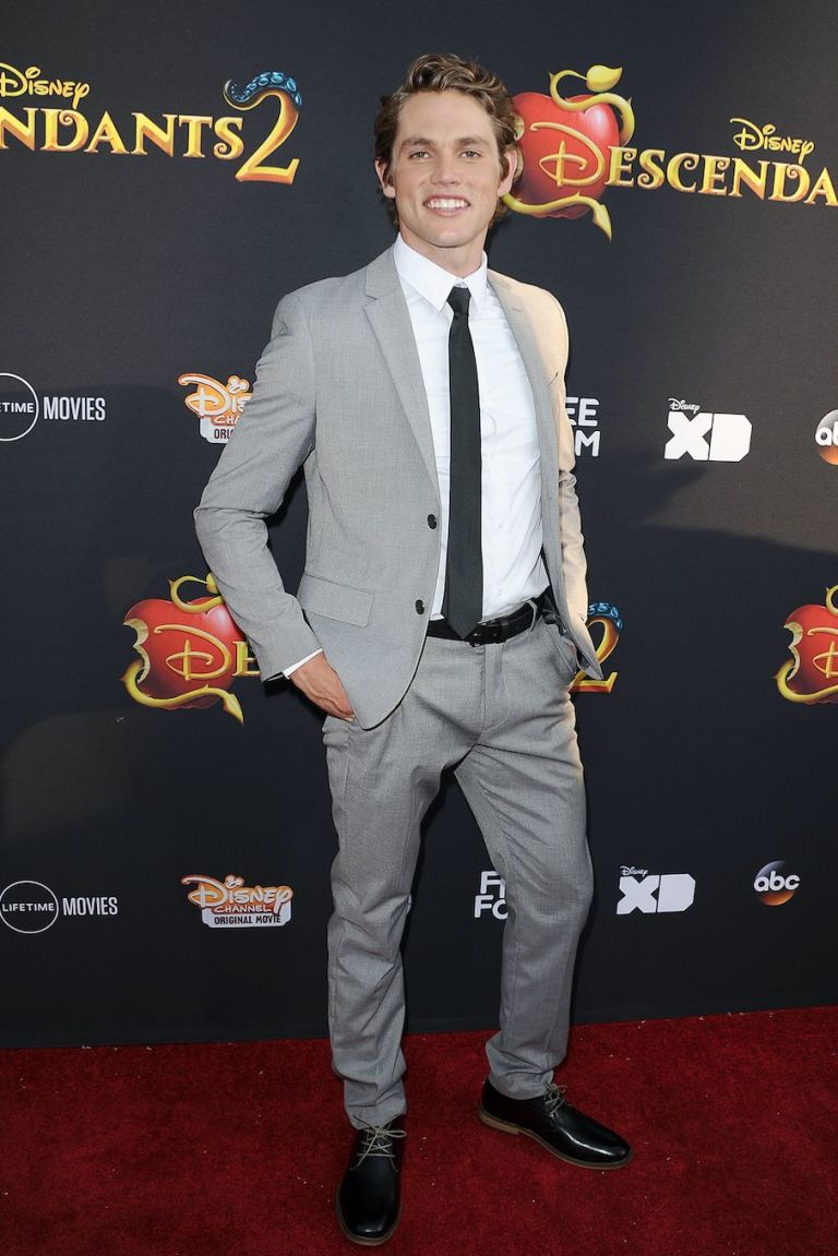 Jedidiah Goodacre attends the premiere of 'Descendants 2'
