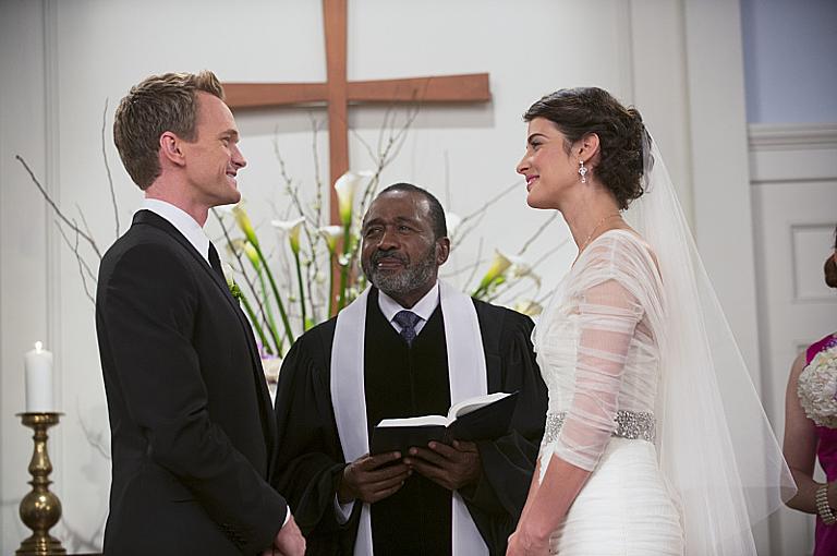 Cobie Smulders Wedding Photography Neil Patrick Harris As Barney Cobie Smulders Robin In How I Met Your Mother Himym Wedding