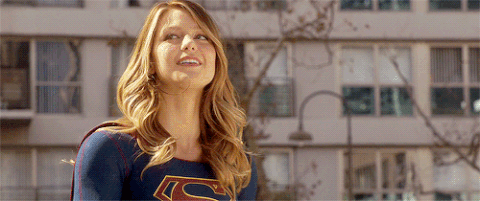 supergirl confused - gif